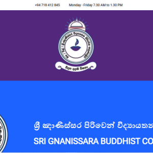 Sri Gnanissara Buddhist College